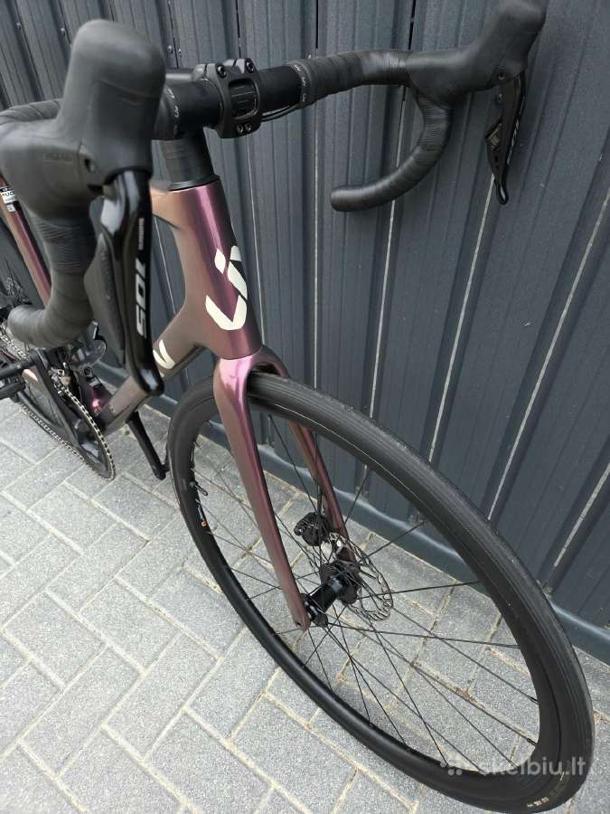 Giant carbon road bike 2x12 Di2 L size 25m. - nuotraukos Nr. 3