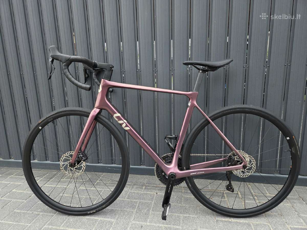 Giant carbon road bike 2x12 Di2 L size 25m. - nuotraukos Nr. 6