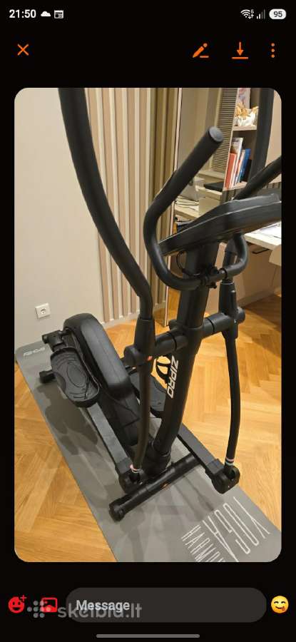 Elipsinis treniruoklis Zipro Heat Iconsole+ Wm - nuotraukos Nr. 5