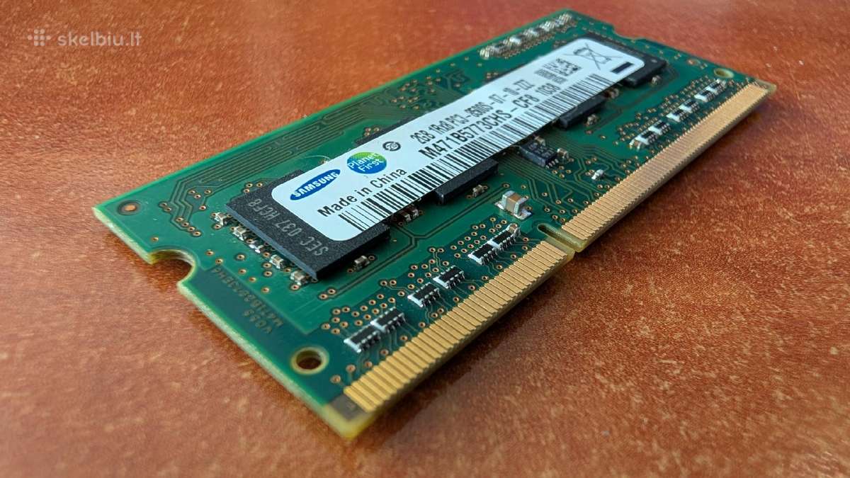 Samsung 2gb Ddr3 Sodimm - nuotraukos Nr. 2