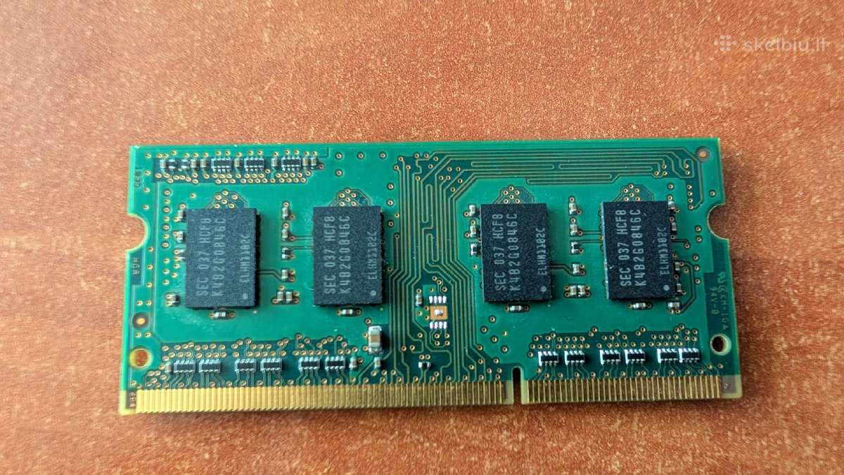 Samsung 2gb Ddr3 Sodimm - nuotraukos Nr. 4