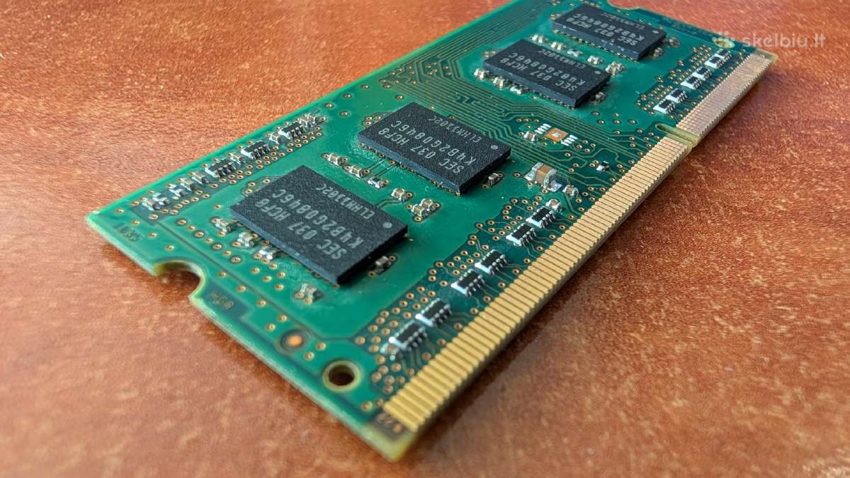 Samsung 2gb Ddr3 Sodimm - nuotraukos Nr. 5