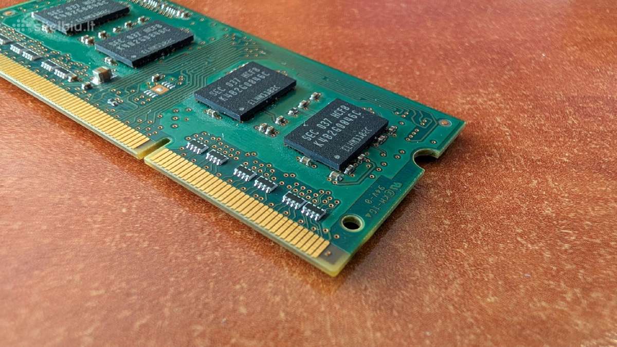 Samsung 2gb Ddr3 Sodimm - nuotraukos Nr. 6