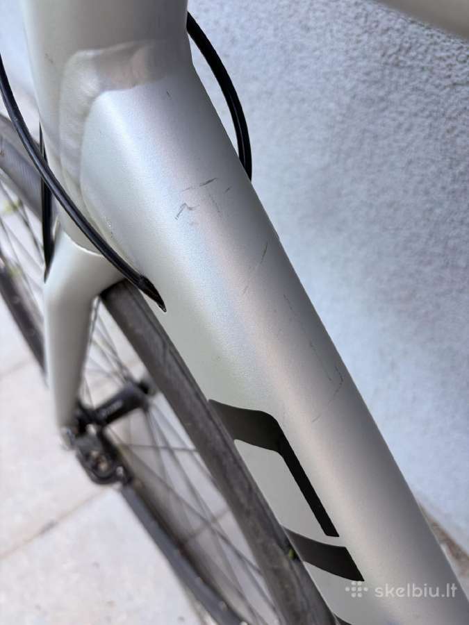 Dviratis Cube Attain Pro silver'n'orange 2023 - nuotraukos Nr. 13
