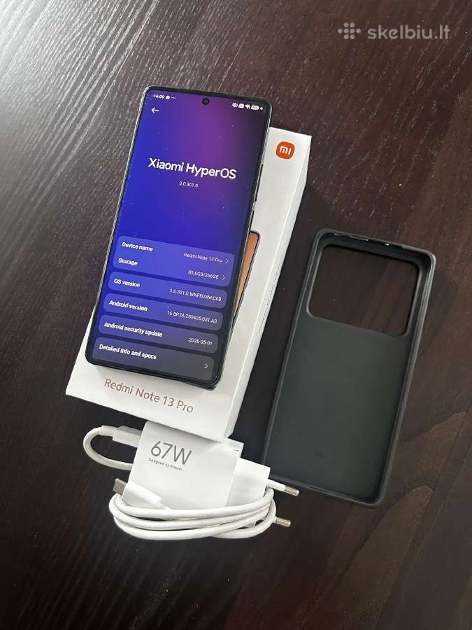 Redmi Note 13 Pro 4G 256gb - nuotraukos Nr. 2