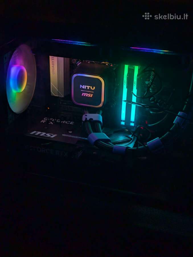 I5-14600kf Rtx 5060ti Oc 16gb Su Parašais! - nuotraukos Nr. 2