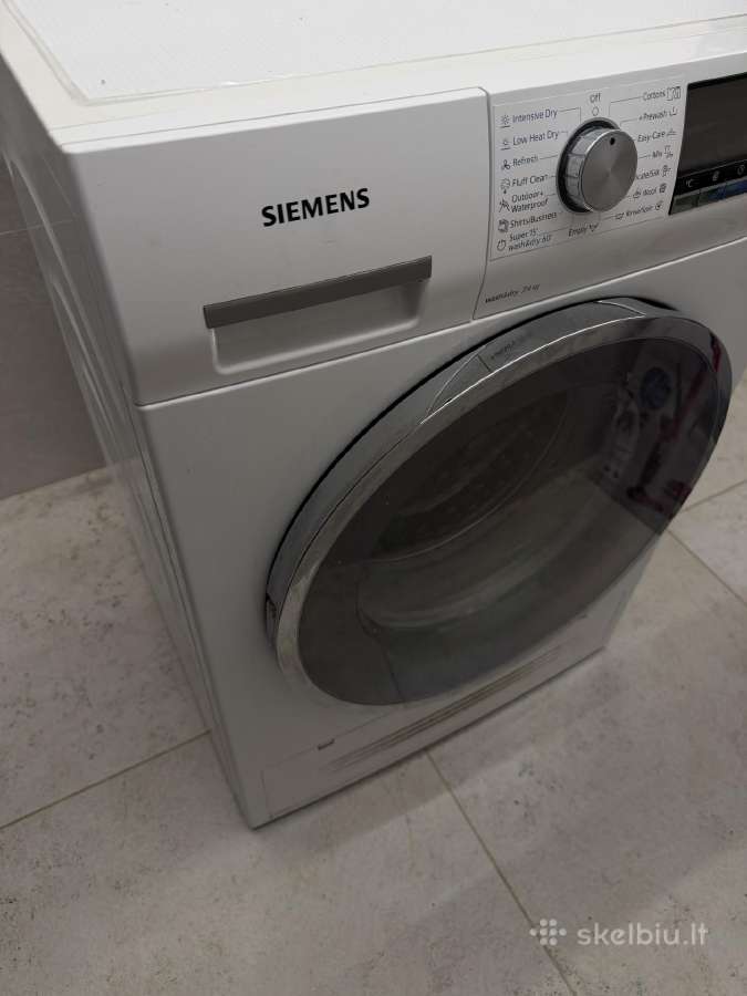 Skalbimo mašina-džiovyklė Siemens Wd15h540dn - nuotraukos Nr. 2