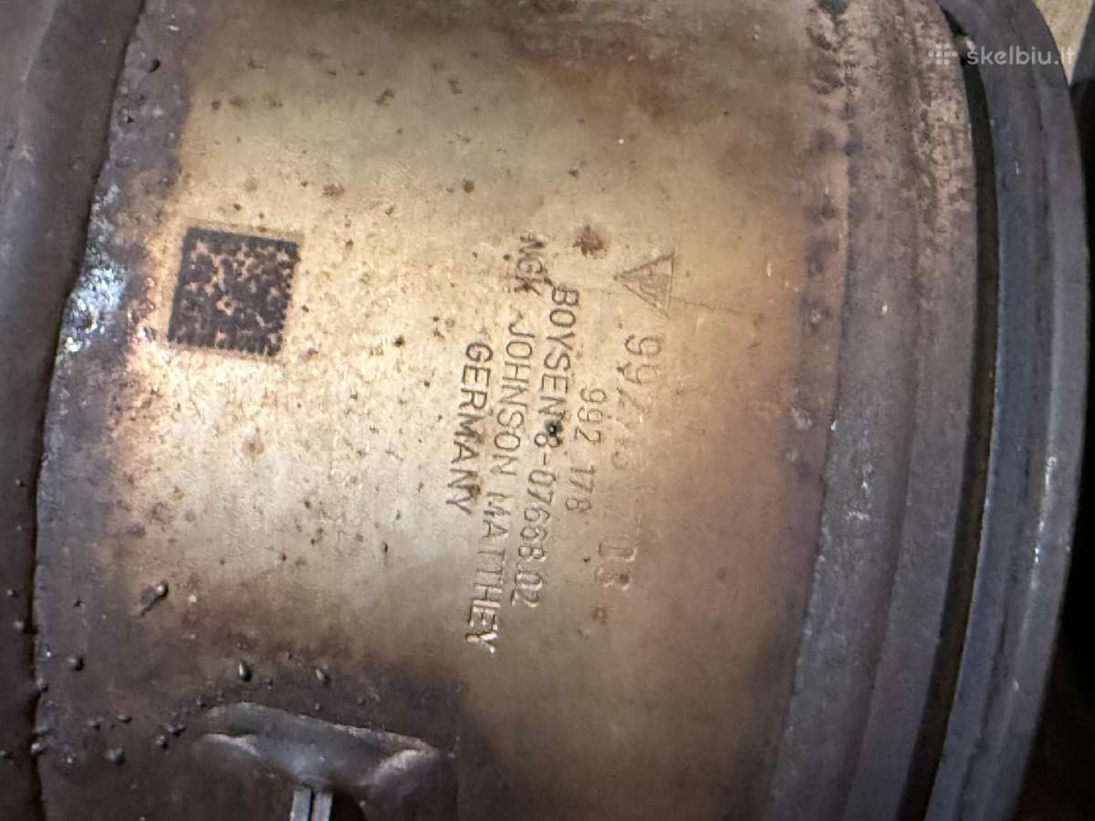 Porsche 911 992.1 Katalizatorius/ Fap/dpf - nuotraukos Nr. 4