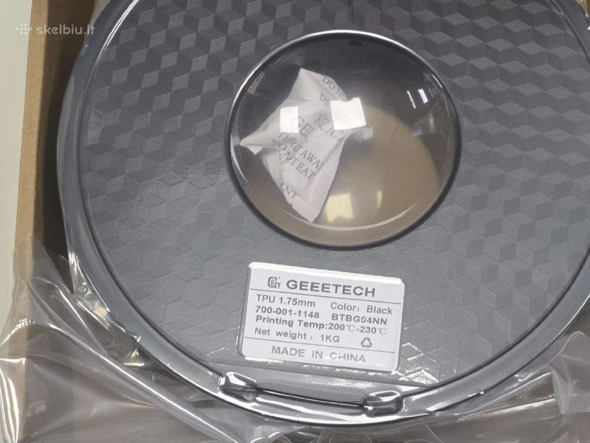 Guma Tpu 3D spausdinimo plastikas po 1kg 8vnt - nuotraukos Nr. 2