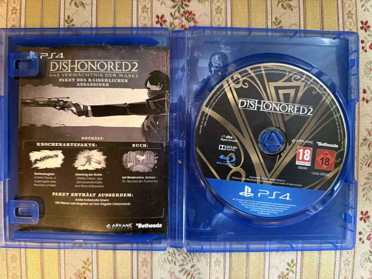 Dishonored 2 ps4 - nuotraukos Nr. 2