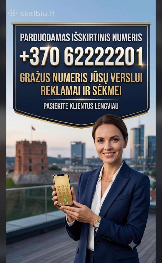 Grazus VIP numeris 22222 - nuotraukos Nr. 3