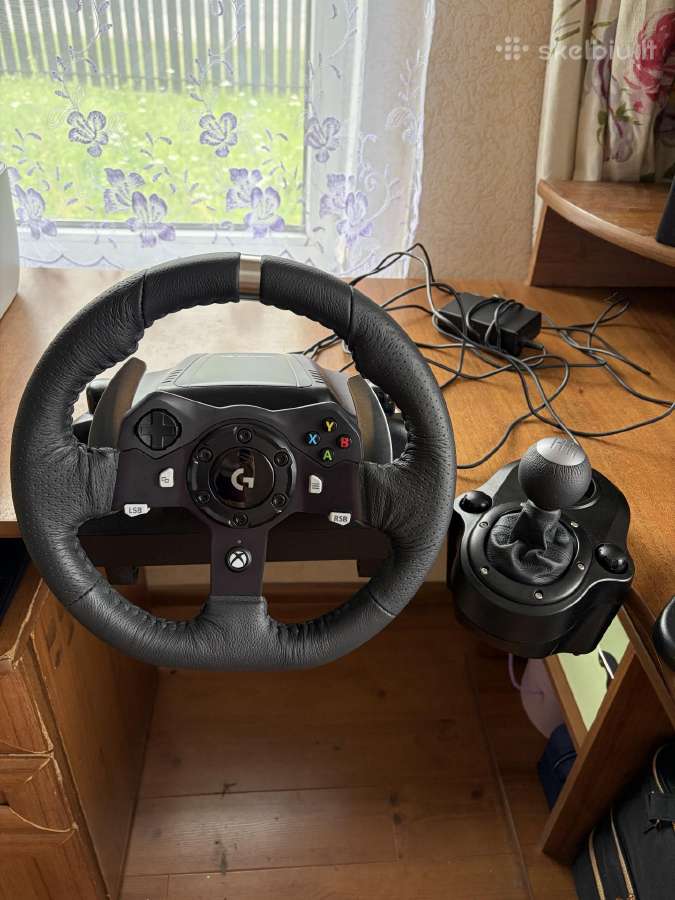 Parduodamas Logitech G920 su shifteriu - nuotraukos Nr. 2