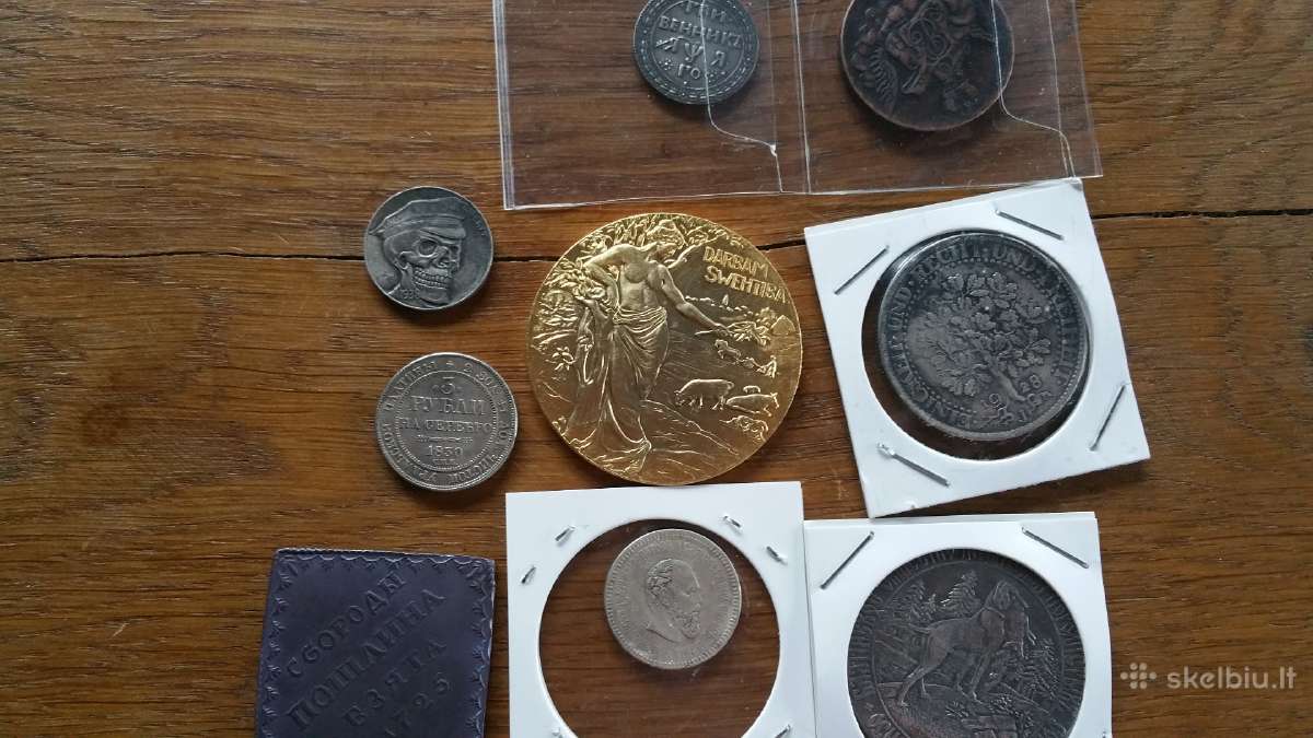 Parduodu visokiu monetų kaina po 5 eurus. - nuotraukos Nr. 3