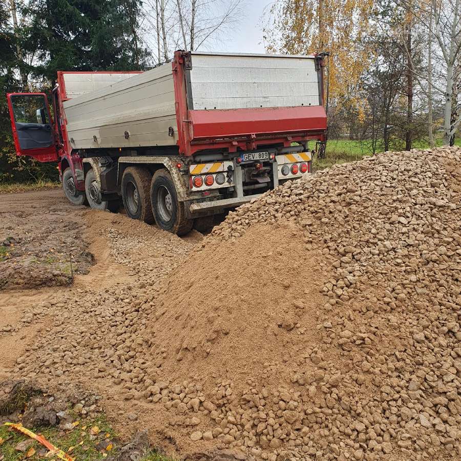 Kelių remontas, aikštelių įrengimas, žemės darbai - nuotraukos Nr. 2