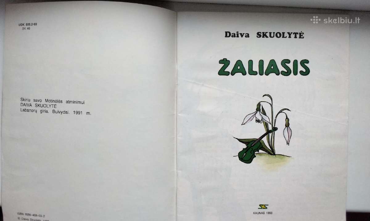 Žaliasis. 1993 m. leid. - nuotraukos Nr. 3