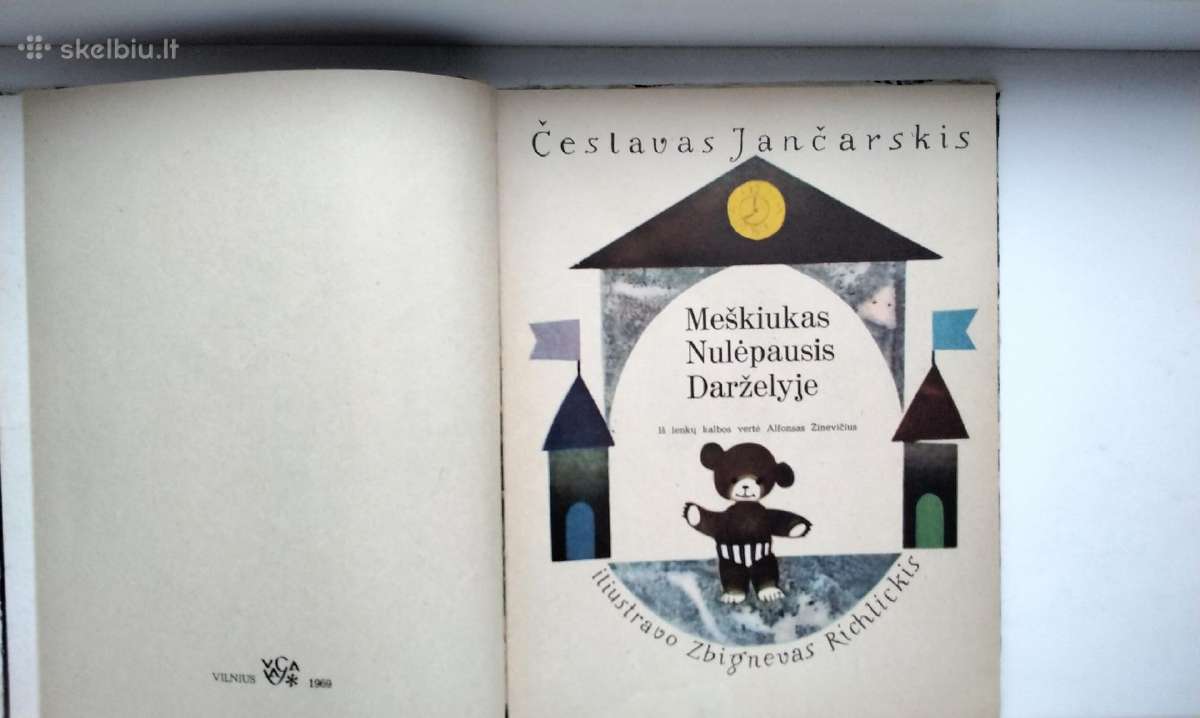 Meškiukas Nulėpausis darželyje. 1969 m. leid. - nuotraukos Nr. 2