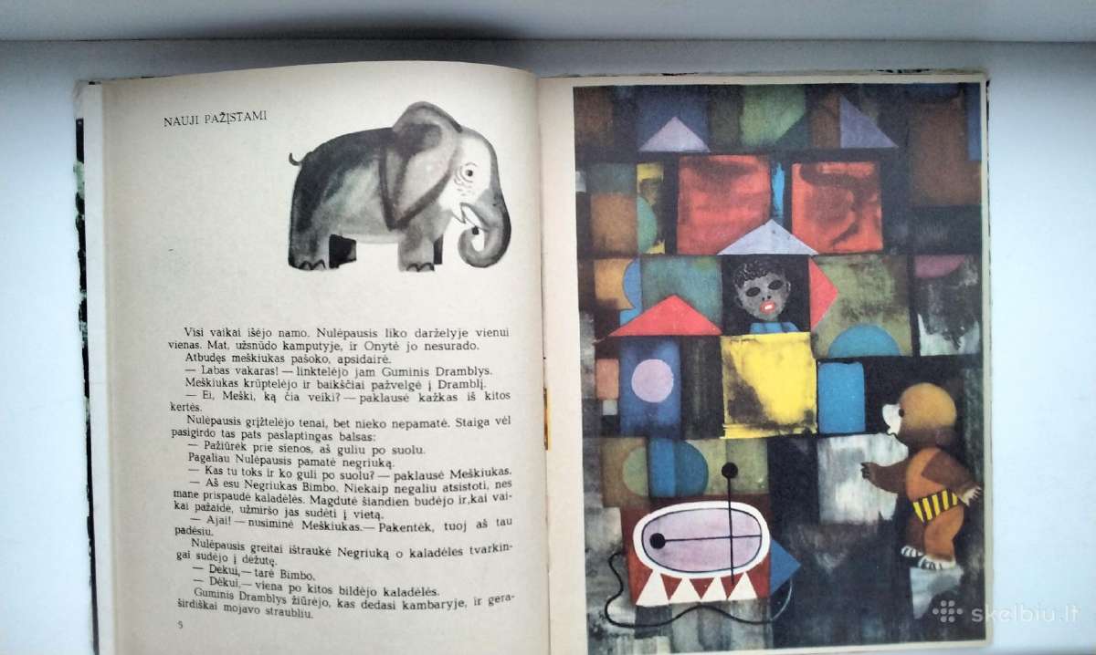 Meškiukas Nulėpausis darželyje. 1969 m. leid. - nuotraukos Nr. 4