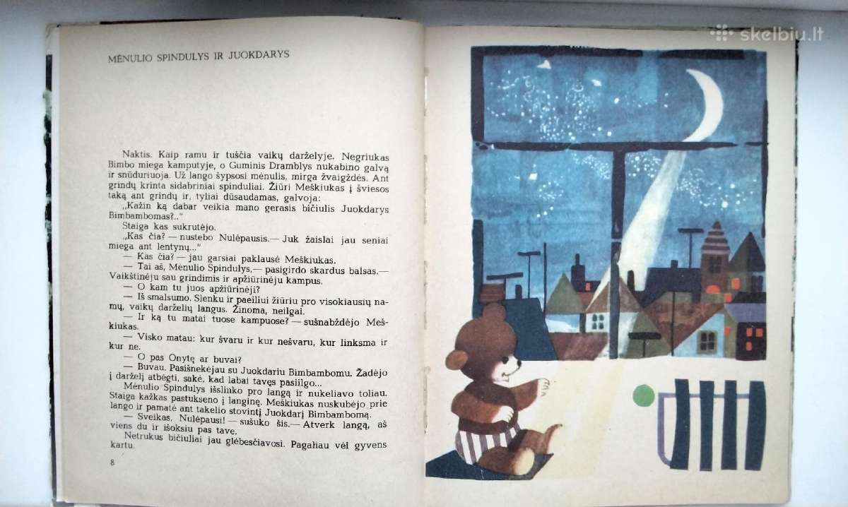 Meškiukas Nulėpausis darželyje. 1969 m. leid. - nuotraukos Nr. 5