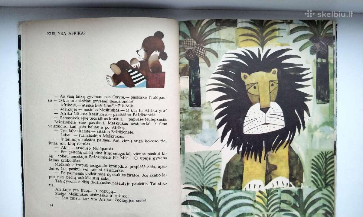 Meškiukas Nulėpausis darželyje. 1969 m. leid. - nuotraukos Nr. 7