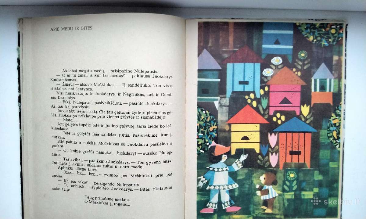 Meškiukas Nulėpausis darželyje. 1969 m. leid. - nuotraukos Nr. 9