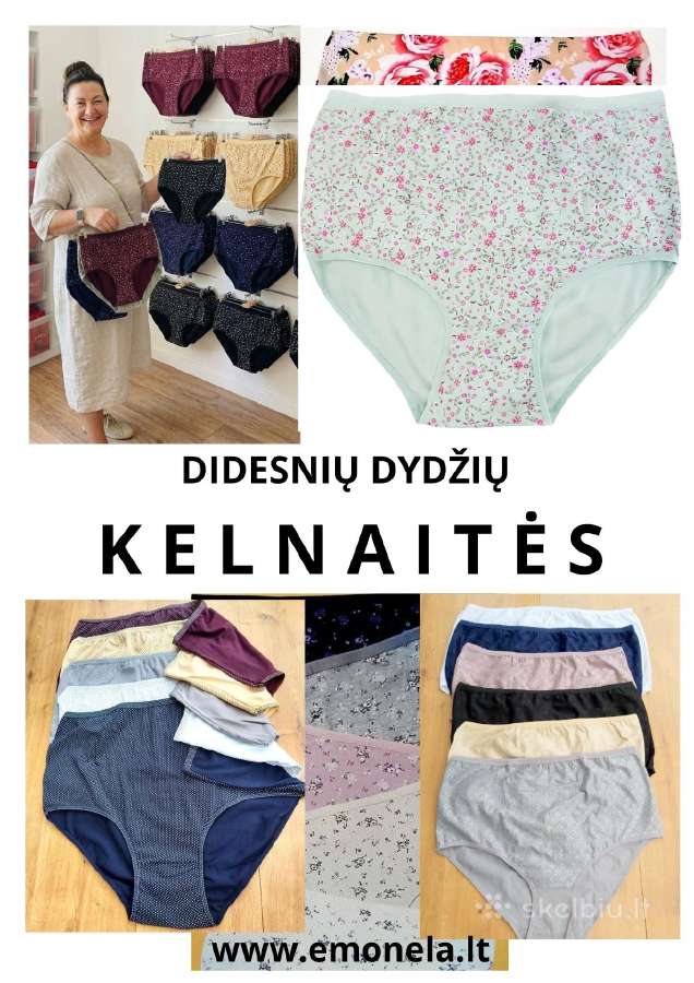 Kelnaitės Moterims Plius Dydžių 5xl–8xl - nuotraukos Nr. 2