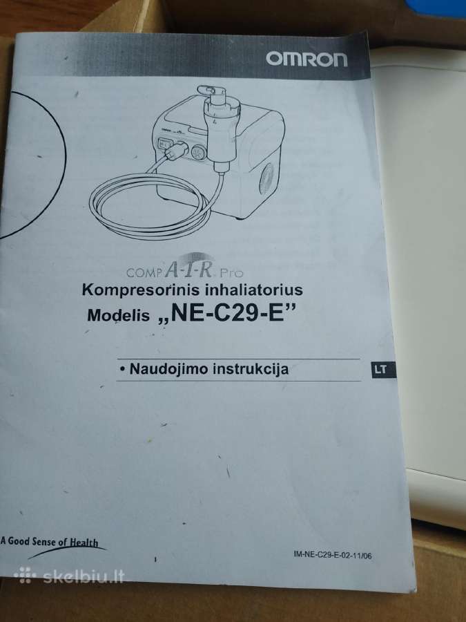 Kompresorinis inhaliatorius omron - nuotraukos Nr. 7