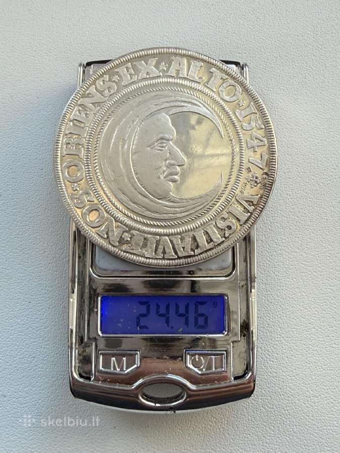 Sidabrine moneta - nuotraukos Nr. 9