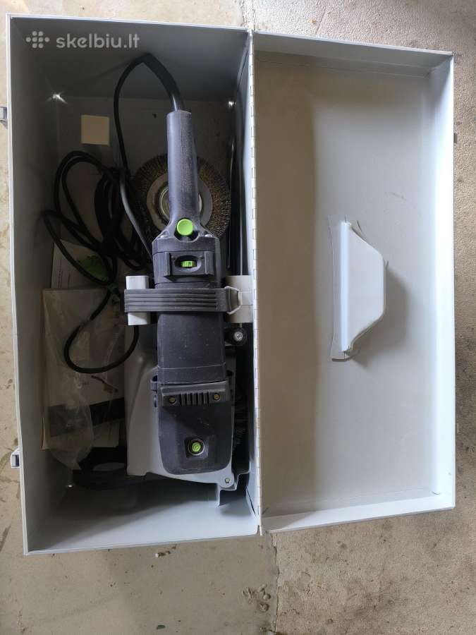 Festool Bms 180 E medienos šukavimas, sendinimas. - nuotraukos Nr. 2
