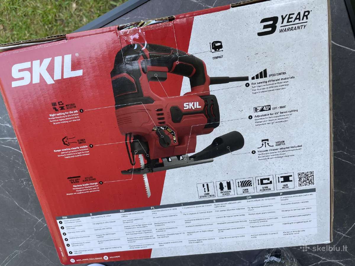 Siaurapjūklis Skil 4530aa, 550 W - nuotraukos Nr. 2