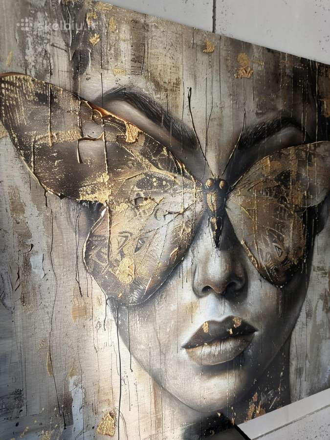 Metalo paveikslas 70x70 cm - Aliuminis su laku - nuotraukos Nr. 3
