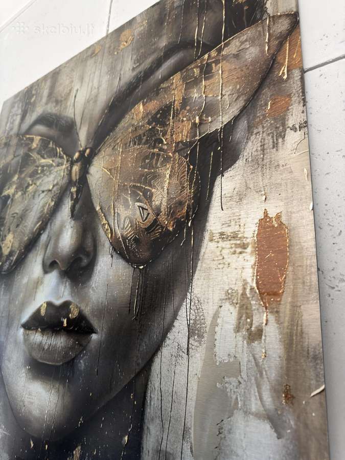 Metalo paveikslas 70x70 cm - Aliuminis su laku - nuotraukos Nr. 12
