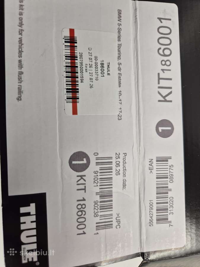Thule 186001 Bmw 5 F11, G3 ir KTM Obd perėjimas - nuotraukos Nr. 2