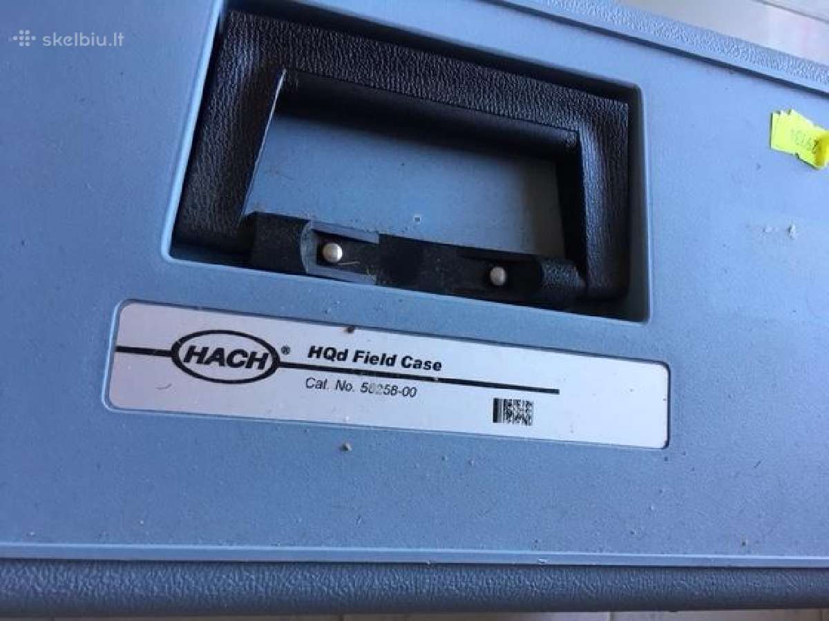Vandens kokybės matuoklis Hach Hq40d su ph+laidum. - nuotraukos Nr. 11