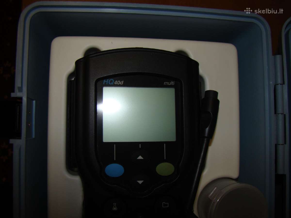 Vandens kokybės matuoklis Hach Hq40d su ph+laidum. - nuotraukos Nr. 20