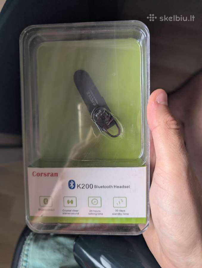 Bluetooth laisvų rankų įranga, Bluetooth ausinė - nuotraukos Nr. 2