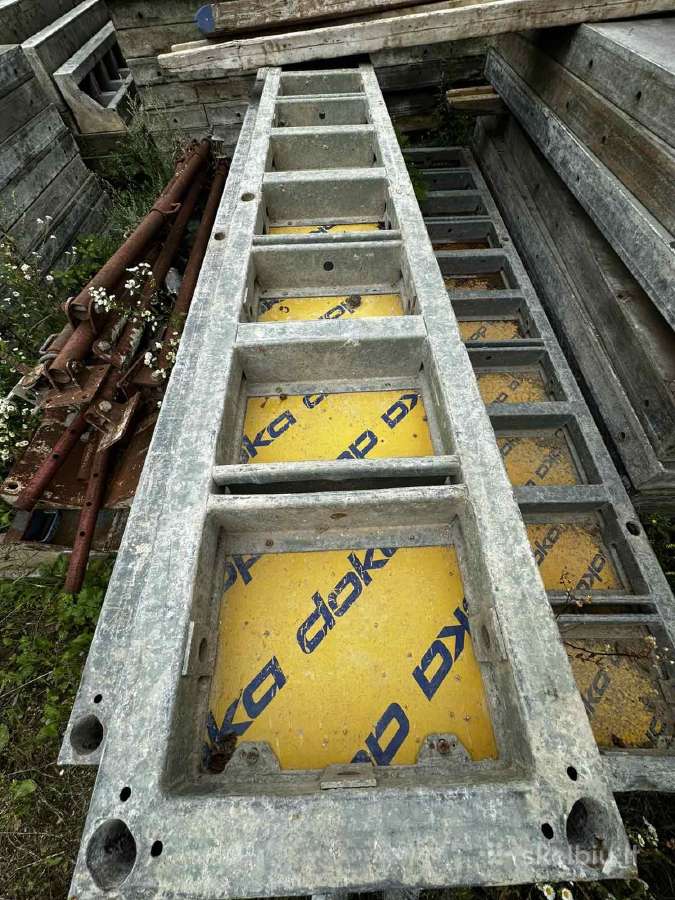 Doka Framax klojinių komplektas ~400m2 - nuotraukos Nr. 6