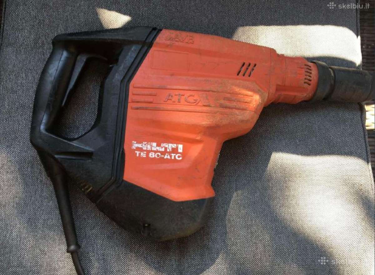 Perforatoriu Hilti Te 80 Avr Ir Kiti Porfai - nuotraukos Nr. 2