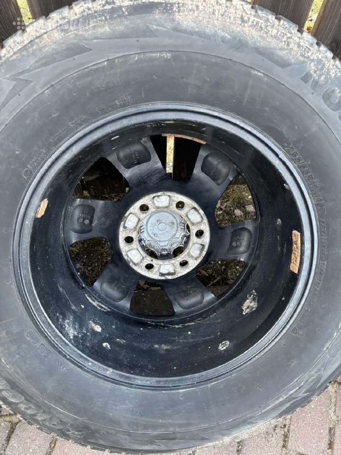 Toyota Hilux ratlankiai + Comforser Cf1100 - nuotraukos Nr. 3