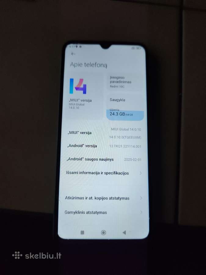 Xiaomi redmi 10c - nuotraukos Nr. 4