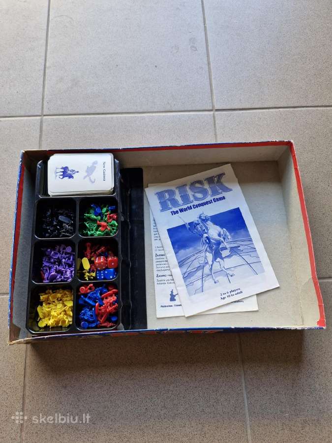 Įdomus stalo žaidimas Risk - nuotraukos Nr. 3