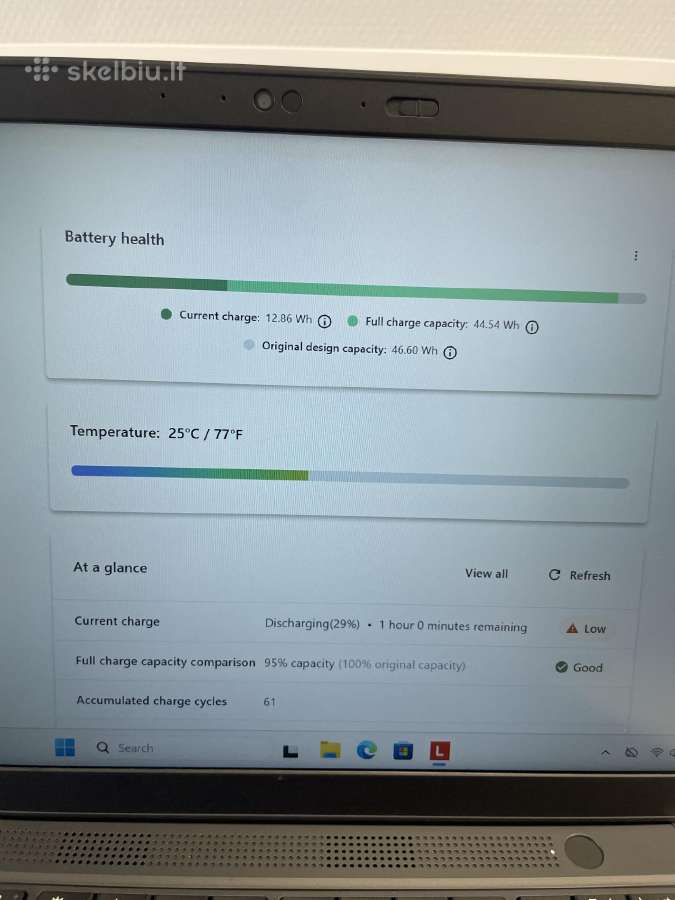 Lenovo Thinkpad L14 Gen4 Ryzen5pro 7530u 16/512 - nuotraukos Nr. 7