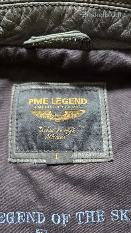 Pme Legend natūralios odos striukė L - nuotraukos Nr. 9