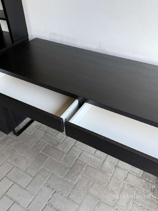 Ikea Juodas Rašomasis Stalas - nuotraukos Nr. 4