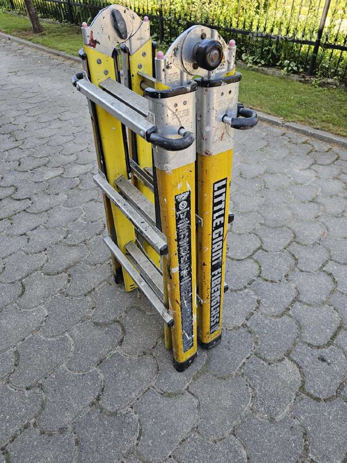 Kopėčios diaugiafunk Stiklo Pluošto Little Giant - nuotraukos Nr. 8