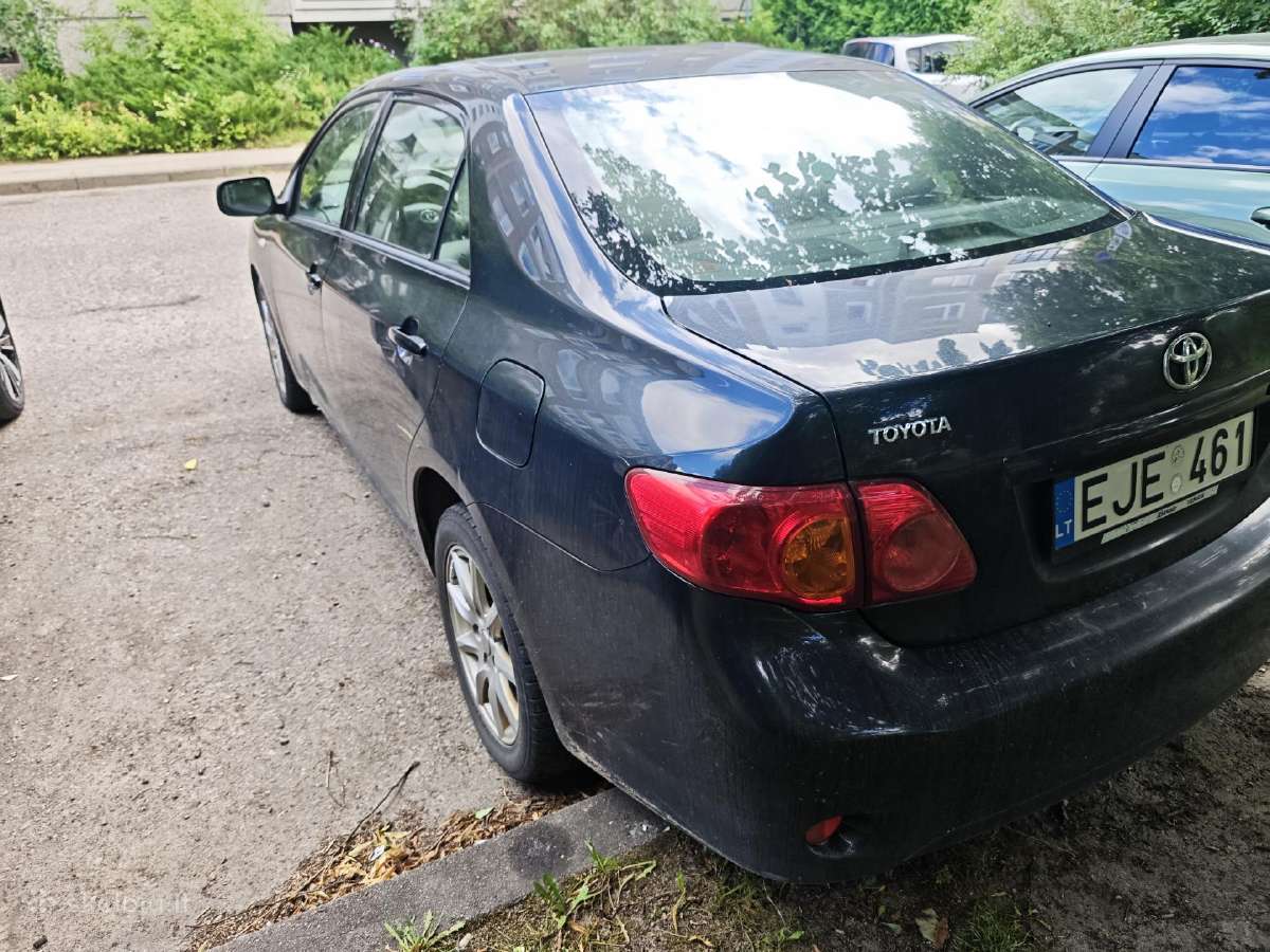 Toyota Corolla sedanas 2009 - nuotraukos Nr. 7