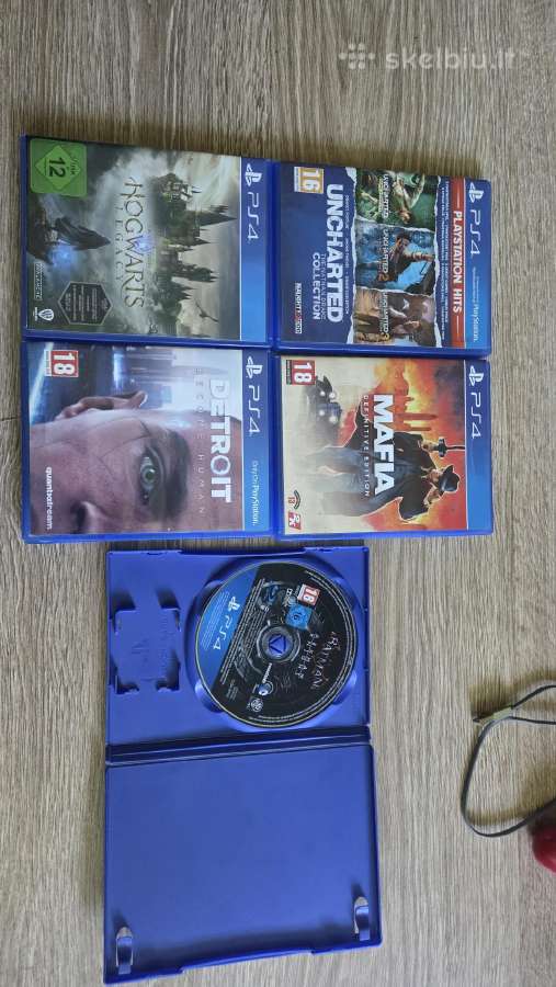 Playstation 4 slim 1tb su 5 žaidimais - nuotraukos Nr. 2