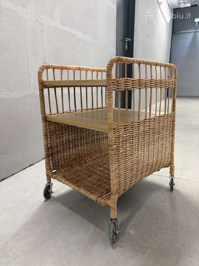 Ikea Frykss naktinis staliukas, kaip naujas - nuotraukos Nr. 2