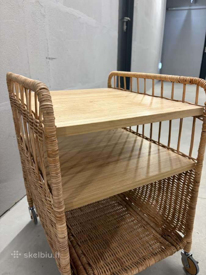 Ikea Frykss naktinis staliukas, kaip naujas - nuotraukos Nr. 6