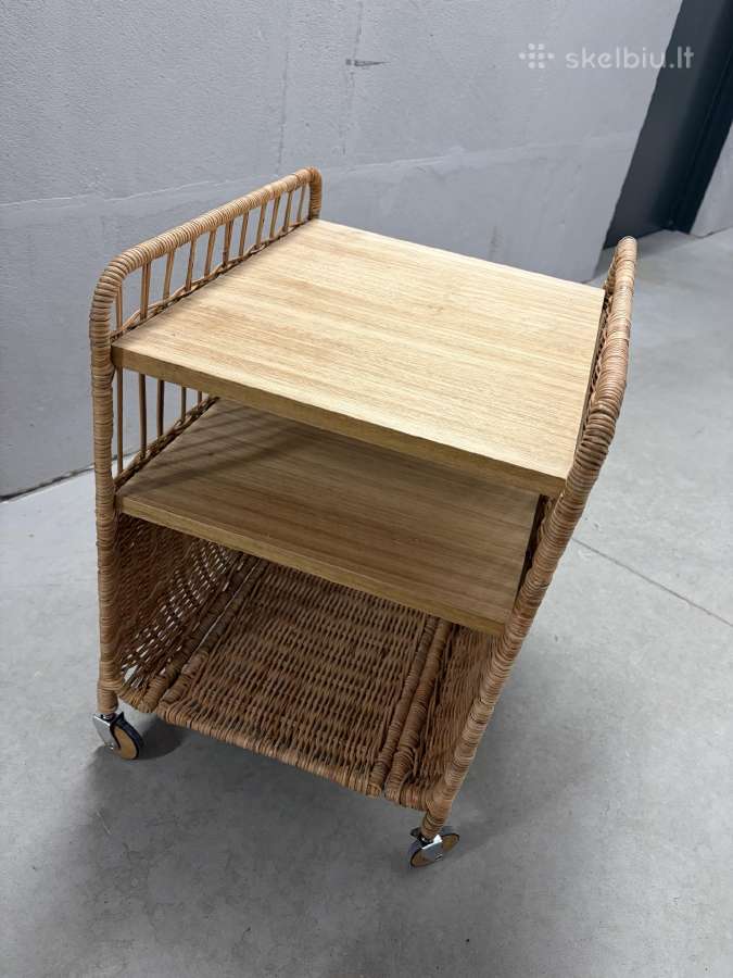 Ikea Frykss naktinis staliukas, kaip naujas - nuotraukos Nr. 7
