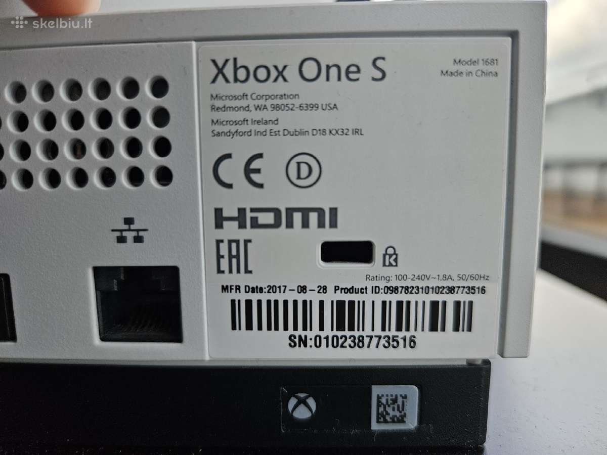 Xbox One S 2 pulteliai - nuotraukos Nr. 3